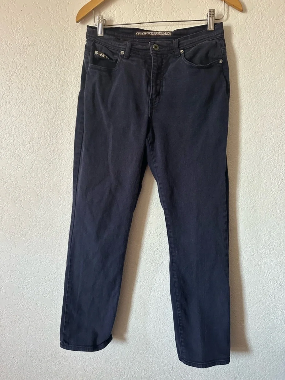 Agolde Dark Wash Straight-Leg Jeans - Size 27